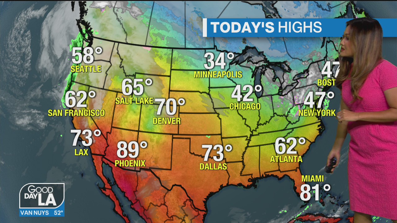 Weather Forecast for Tuesday, November 17