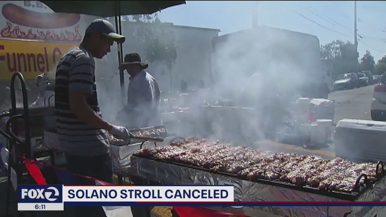 Solano Stroll in Albany and Berkeley canceled