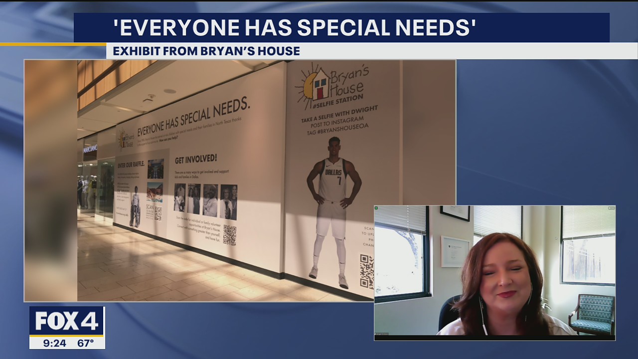 Galleria Dallas exhibit raises awareness about Bryan's House