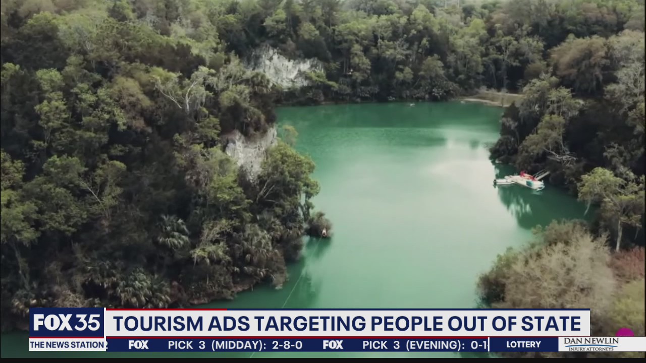 Tourism ads targeting people out of state