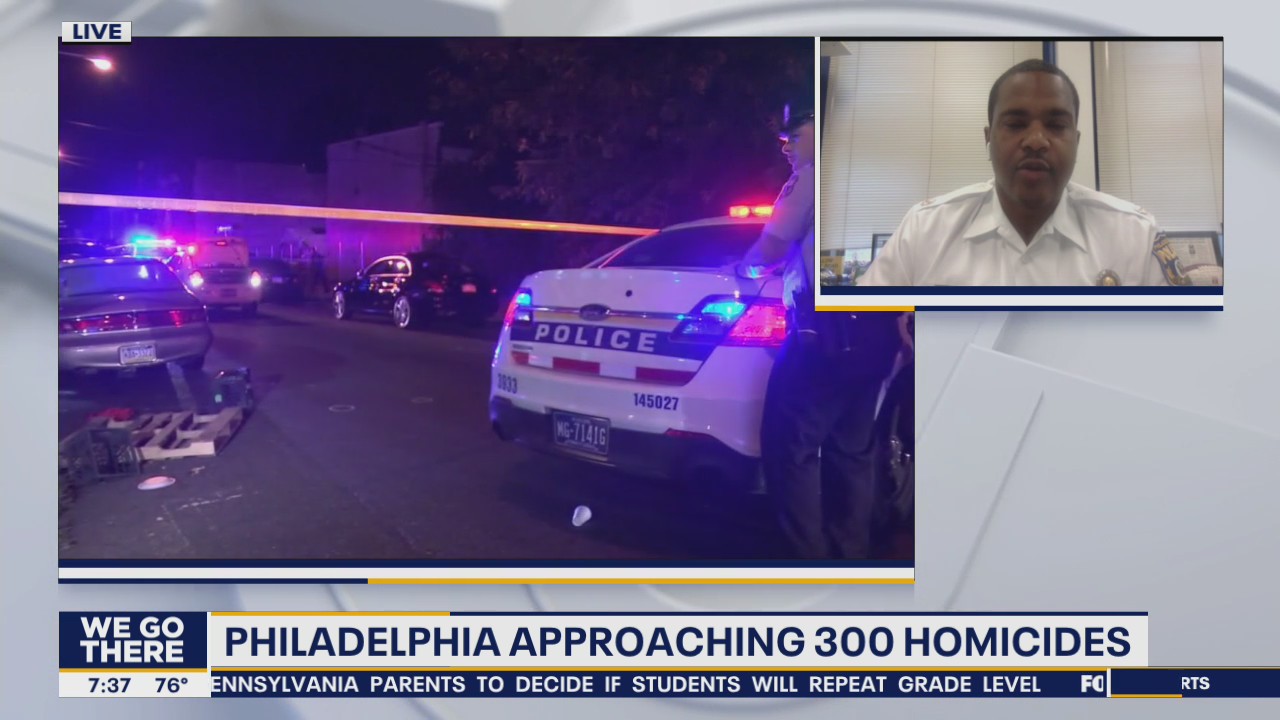Philadelphia approaches 300 homicides as police search for solutions