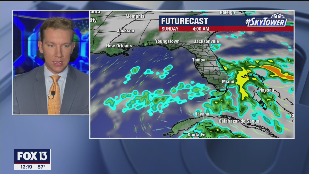 Thursday afternoon weathercast