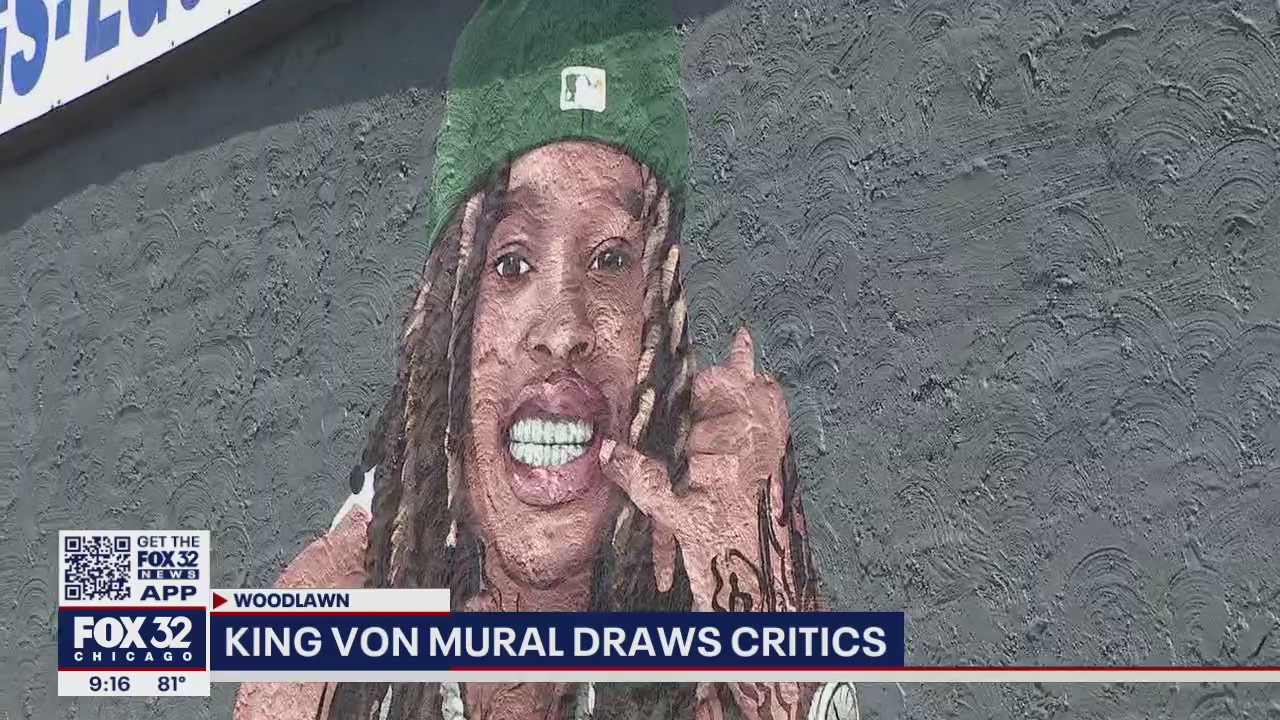 King Von mural in Chicago draws critics