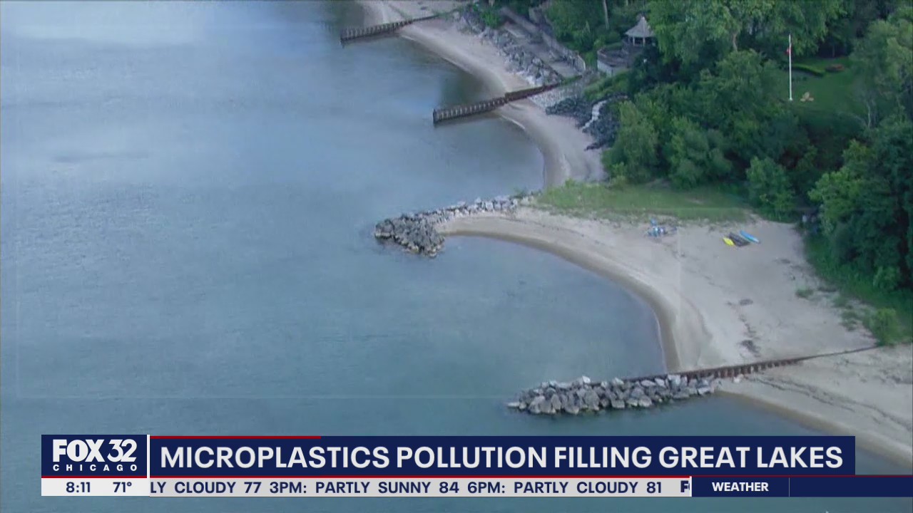 Microplastics pollution taking over the Great Lakes