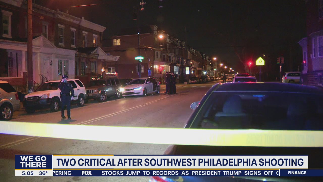Police: 2 wounded in Southwest Philadelphia shooting