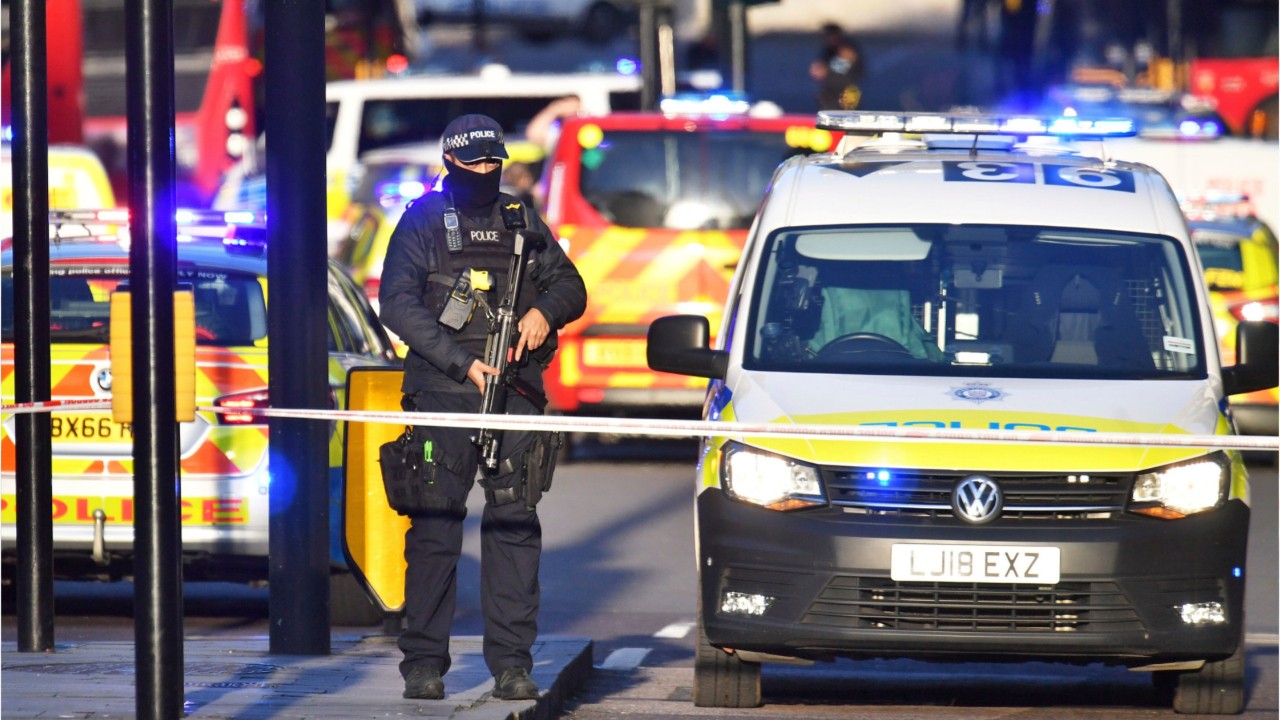Several stabbed on London Bridge; man detained, police say