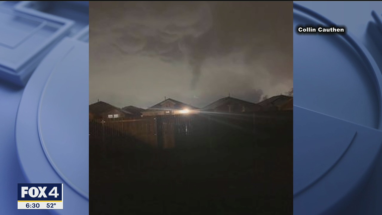Funnel cloud spotted in Denton area