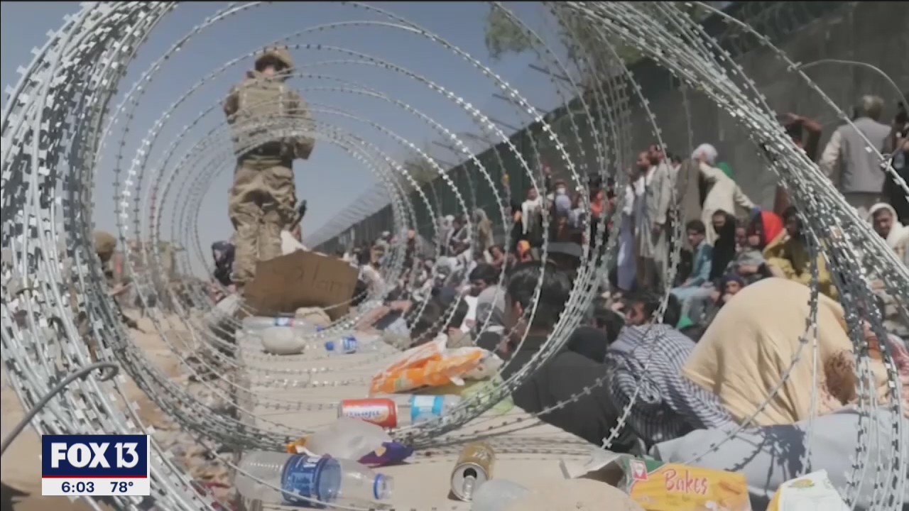 Afghanistan refugees being welcomed in Tampa