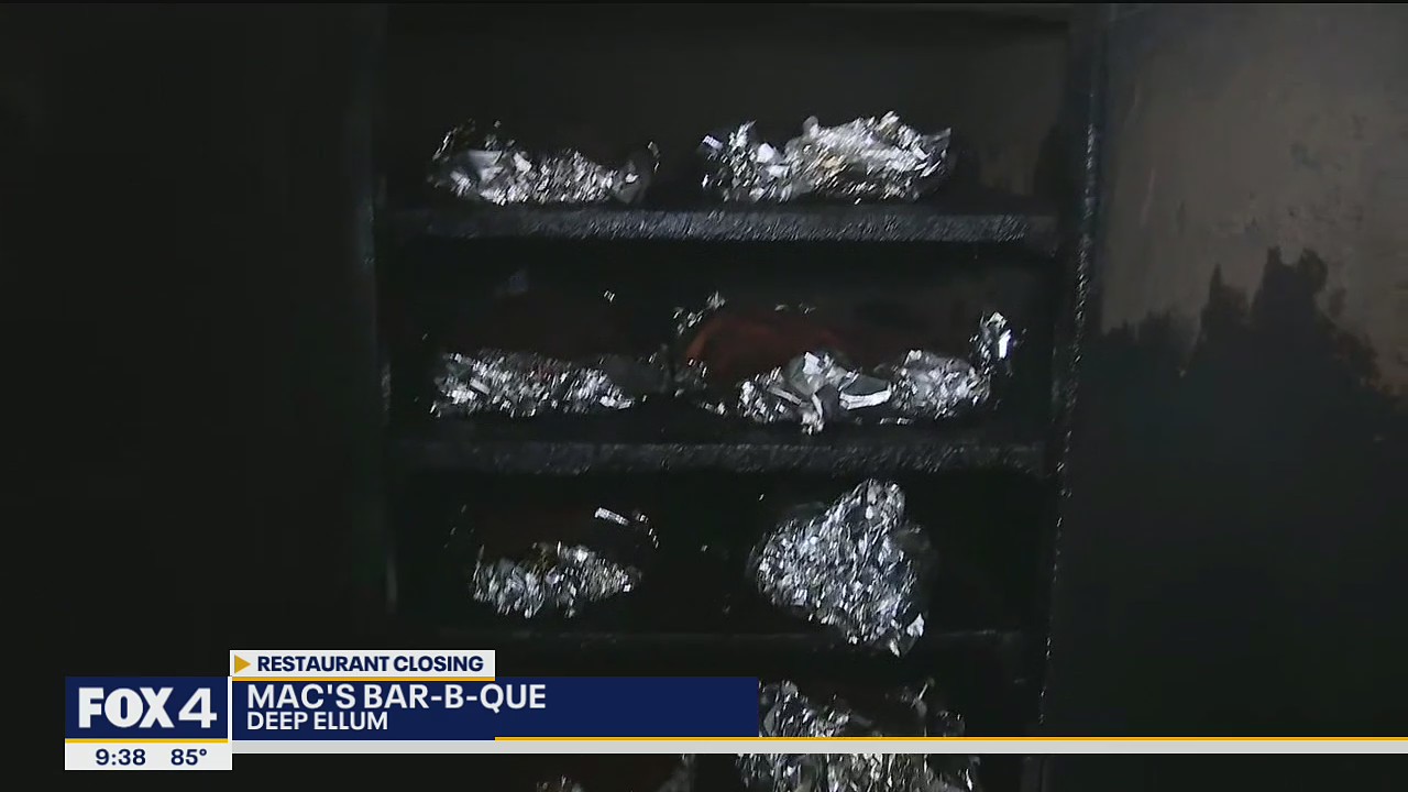 Final day for Mac's Bar-B-Que in Dallas