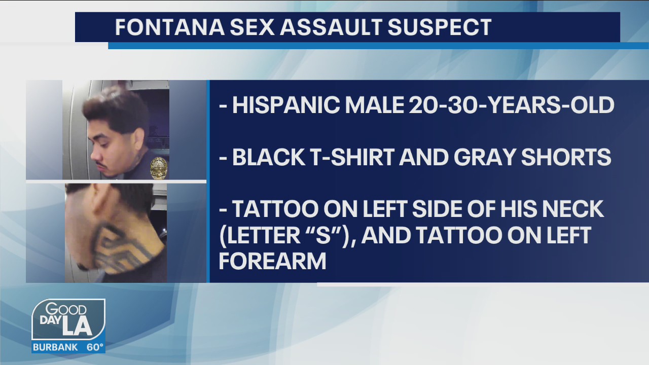 Fontana Police searching for man accused of sexually assaulted elderly disabled woman inside her home