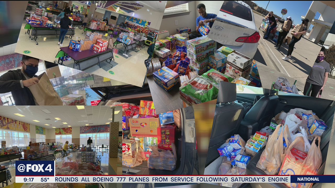 Dallas school raises $10,000 to feed students, their families after winter storm