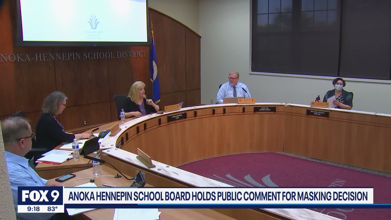 Anoka-Hennepin School Board holds public comment for masking decision