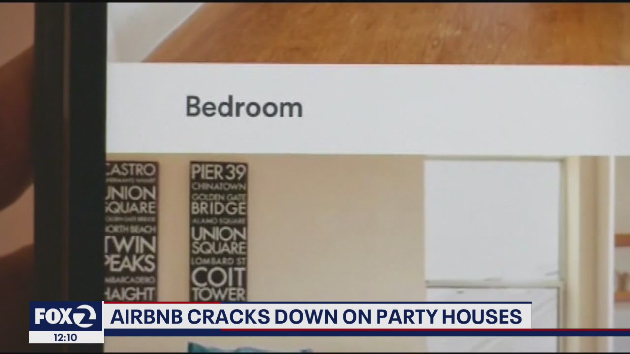 Airbnb suspends party houses