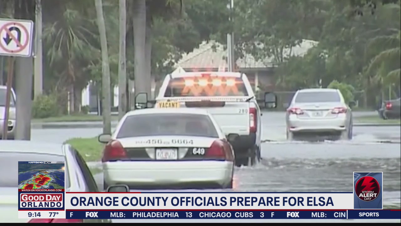 Orange County prepares for Elsa