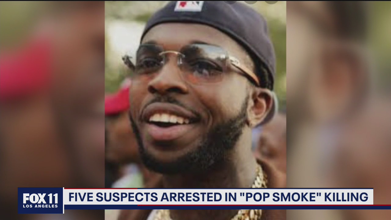 3 adults, 2 minors arrested in connection with rapper Pop Smoke's murder: LAPD