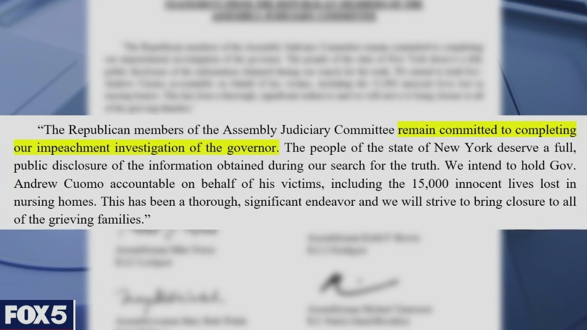 Cuomo impeachment investigation
