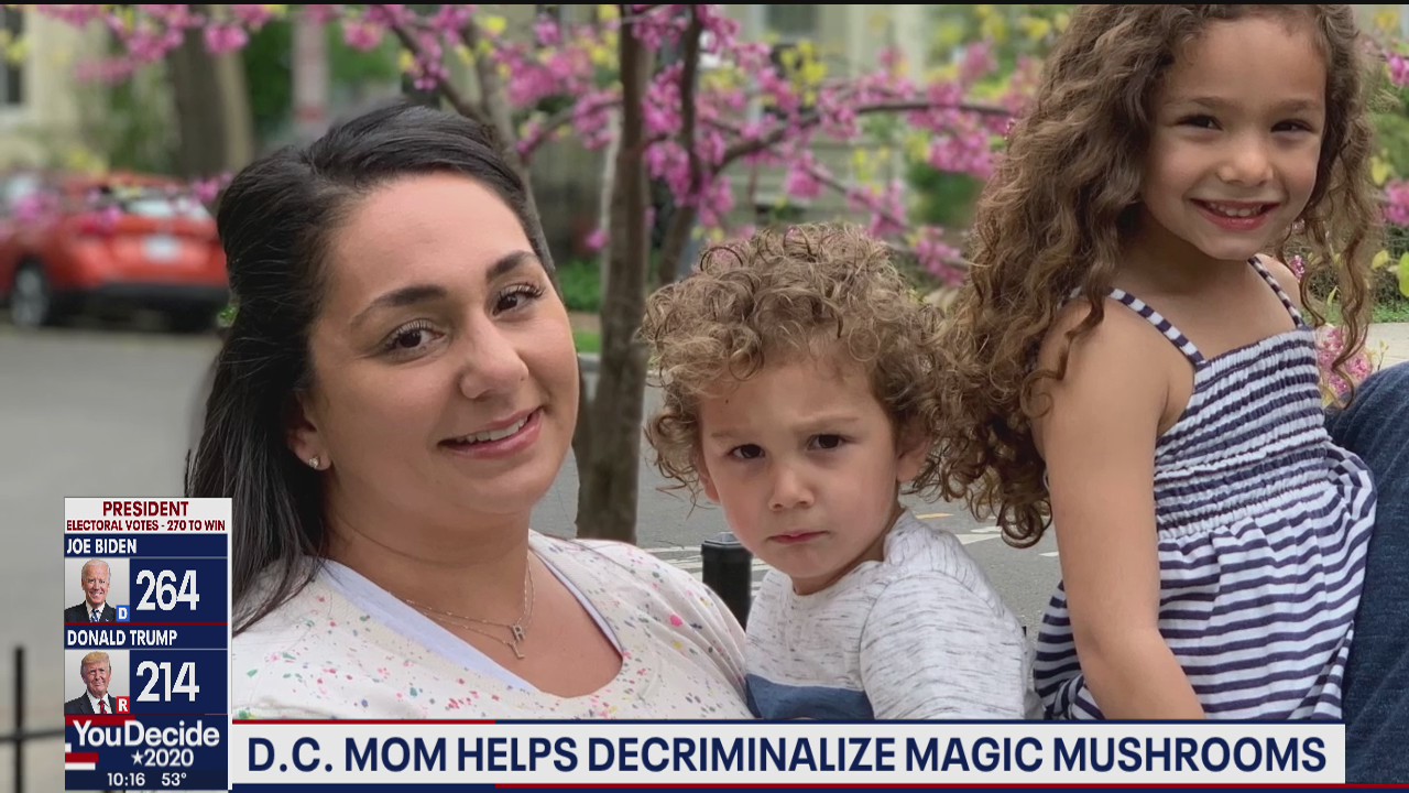 DC mom helps decriminalize magic mushrooms