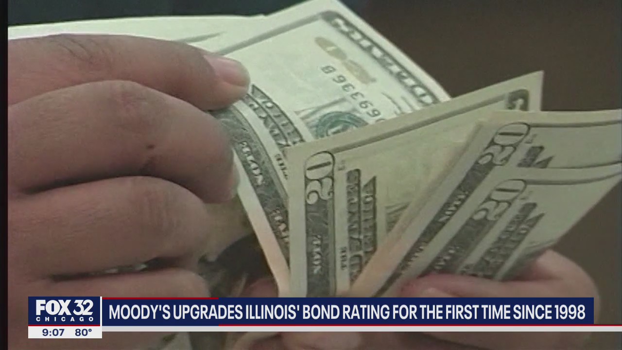 For the first time in more than two decades: Moody's upgrades Illinois bond rating