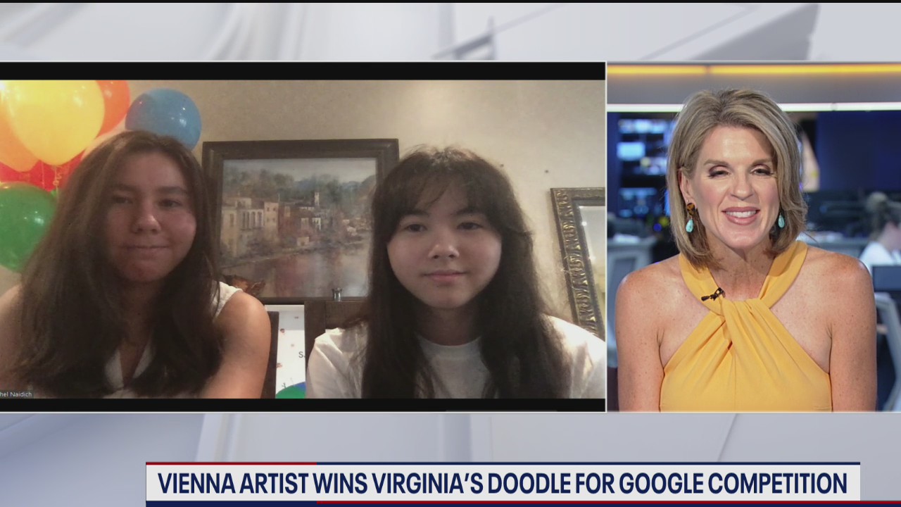 Virginia artist wins Virginia’s Doodle for Google contest!