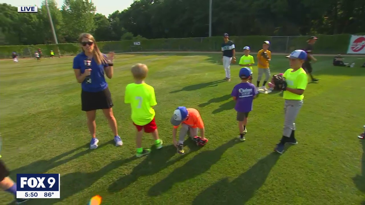 Youth clinic held ahead of Sartell Town Ball rivalry game