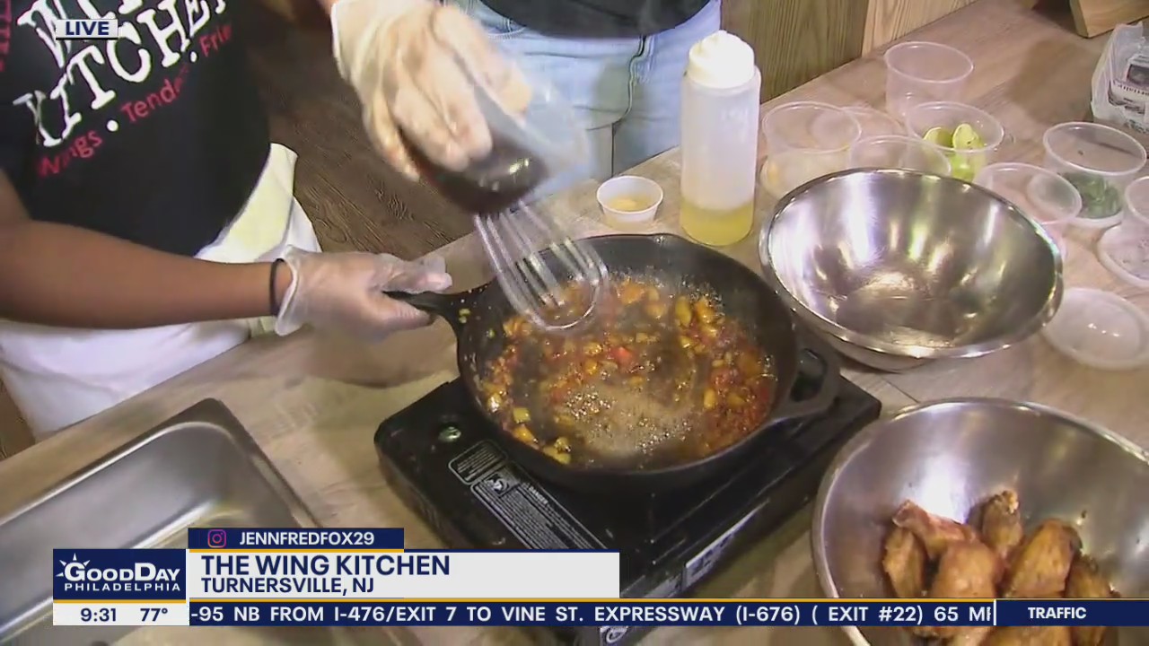 Chef and restaurant owner Tim Witcher hosts wing cooking competition