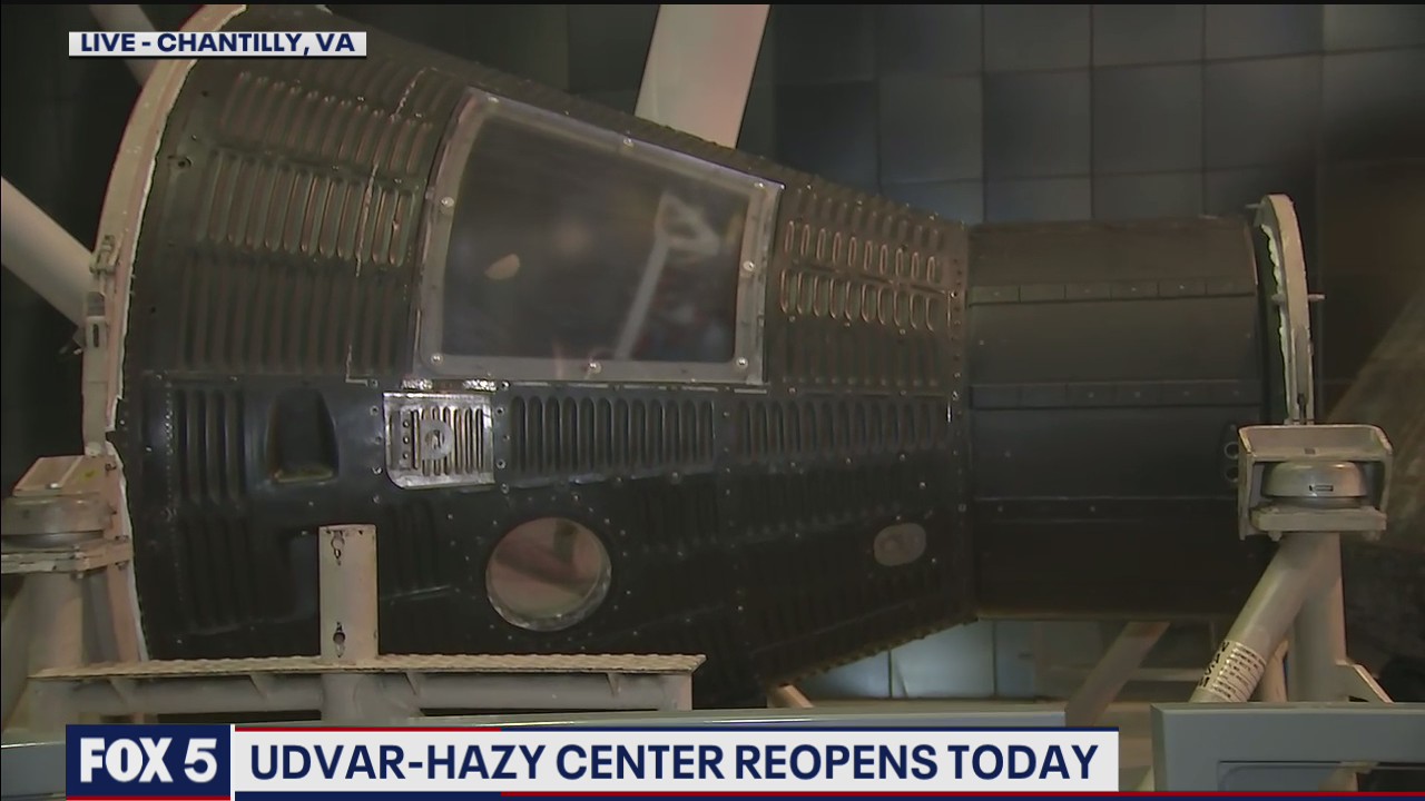 Smithsonian’s Udvar-Hazy Center reopens to visitors with new COVID-19 related guidelines in place