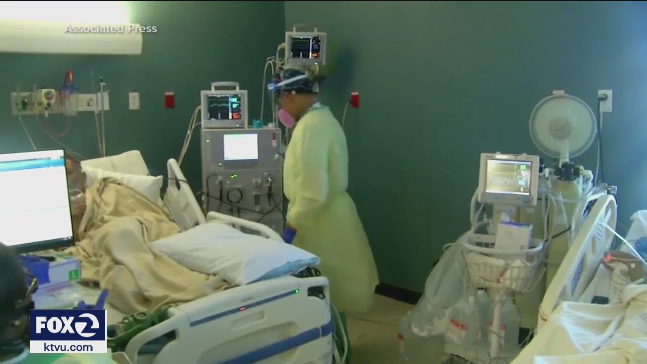 COVID surge pushes nurses to breaking point