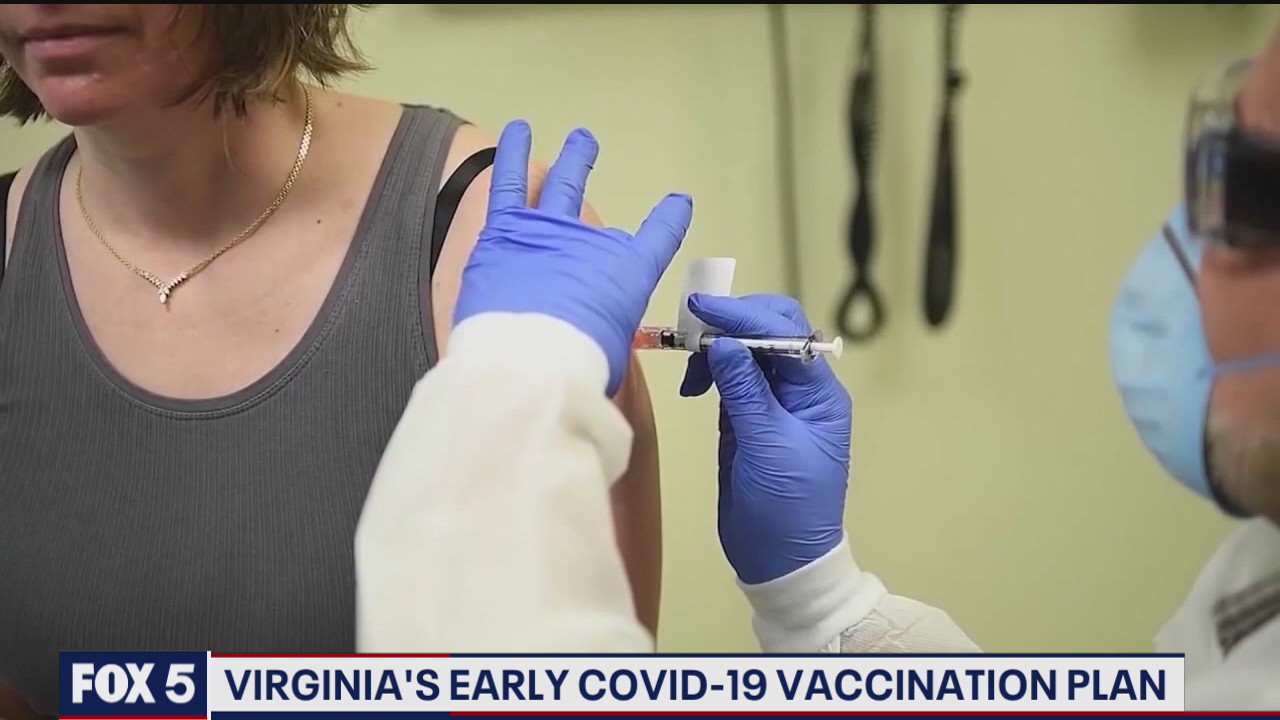 Virginia's early COVID-19 vaccination plan
