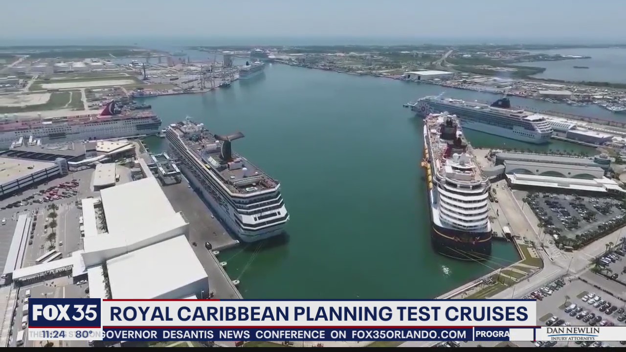 Royal Caribbean planning test cruises