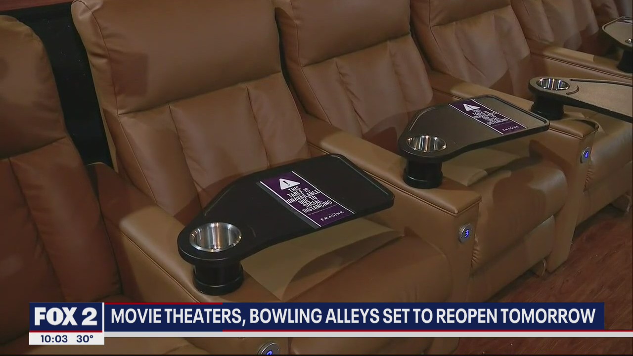 Movie theaters, bowling alleys set to reopen Monday