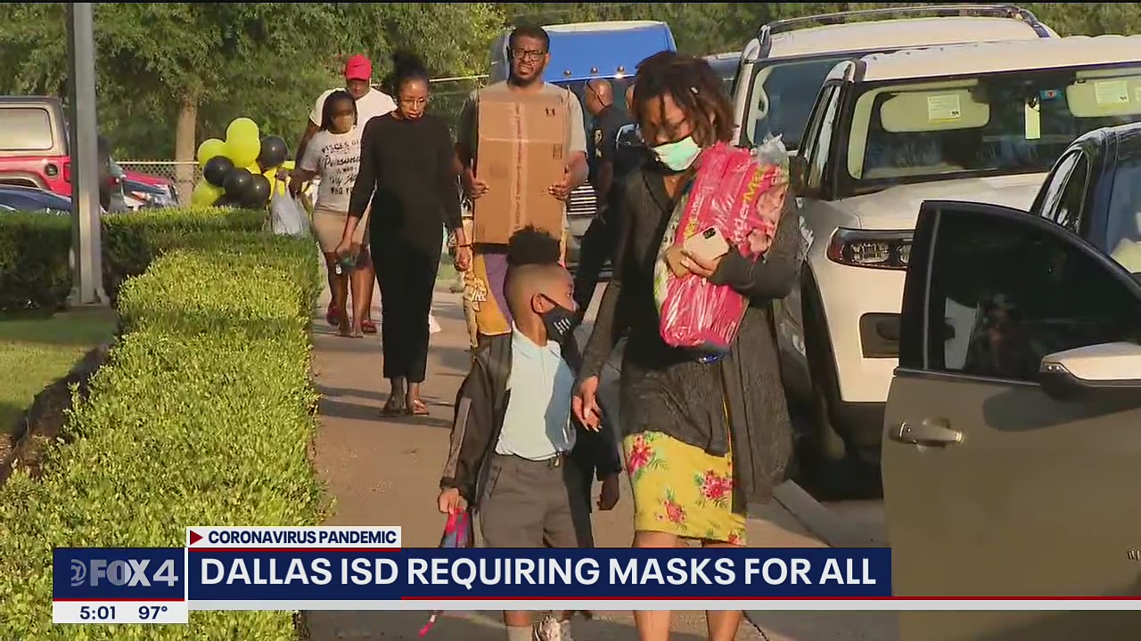 Dallas ISD mask mandate starts Tuesday for everyone on campus despite Abbott's orders