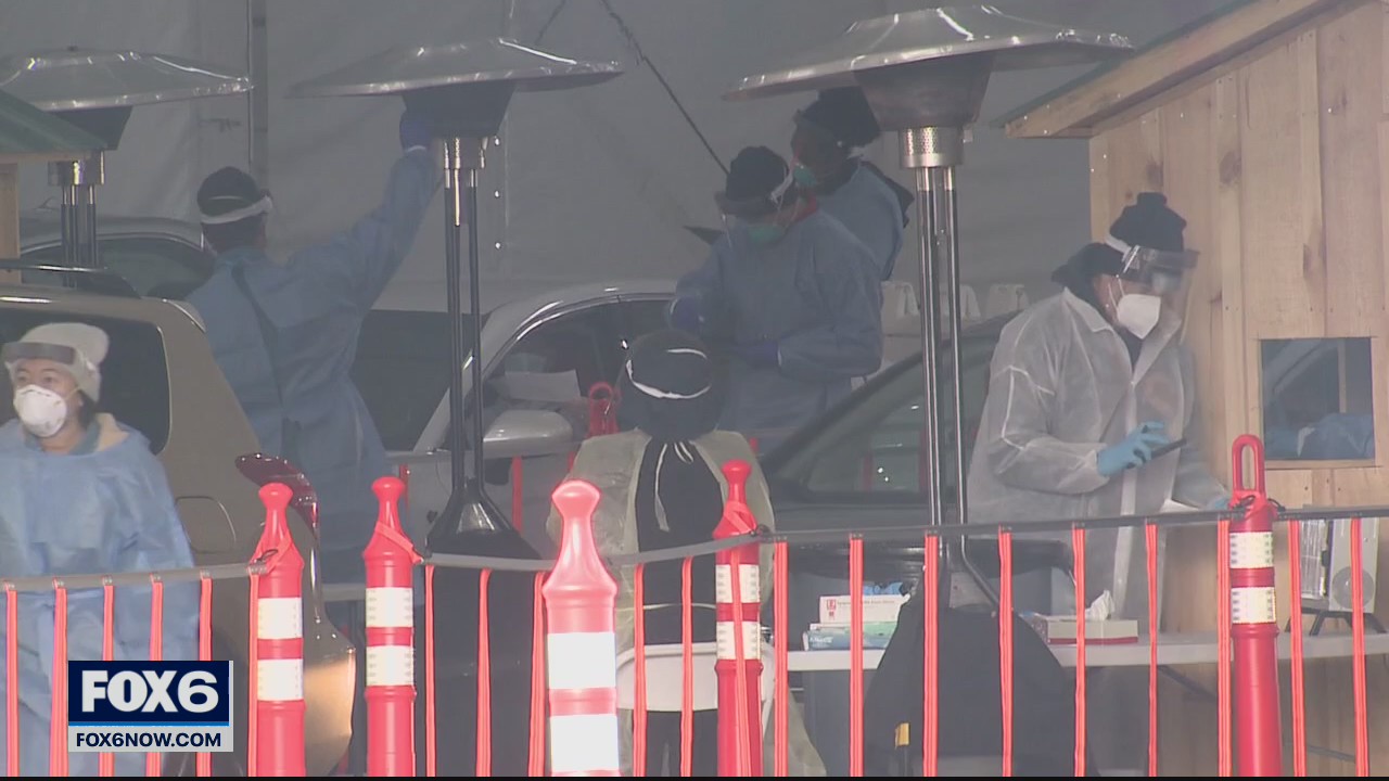 9K fewer COVID tests at Miller Park from peak before Thanksgiving