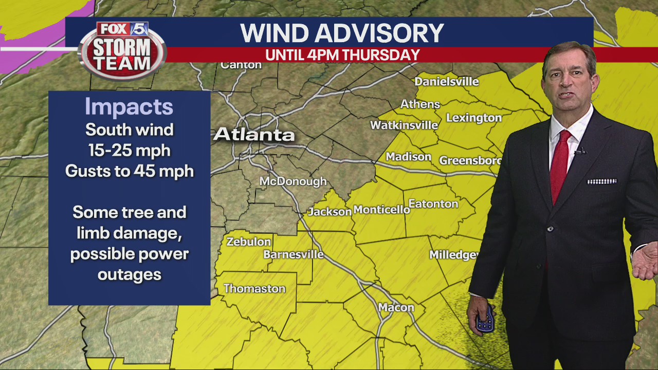 Late Wednesday evening forecast