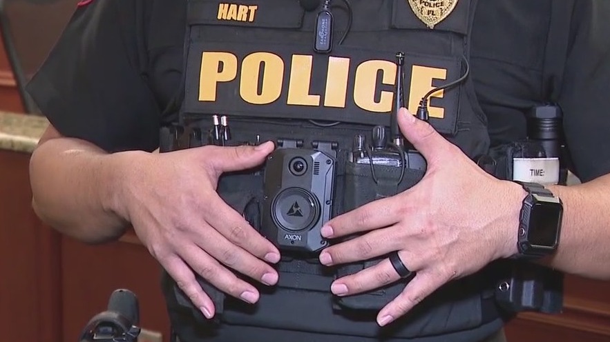 Melbourne Police Department debuted new body worn camera system
