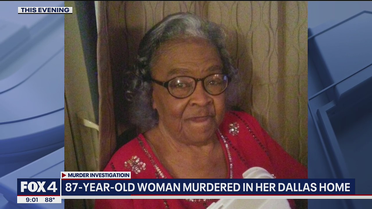 87-year-old woman found murdered in her Oak Cliff home