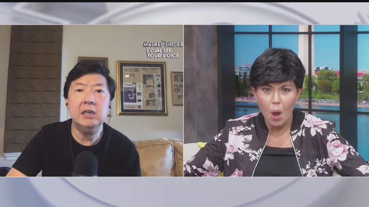SEEING DOUBLE! The Masked Singer’s Ken Jeong chats with Angie Goff