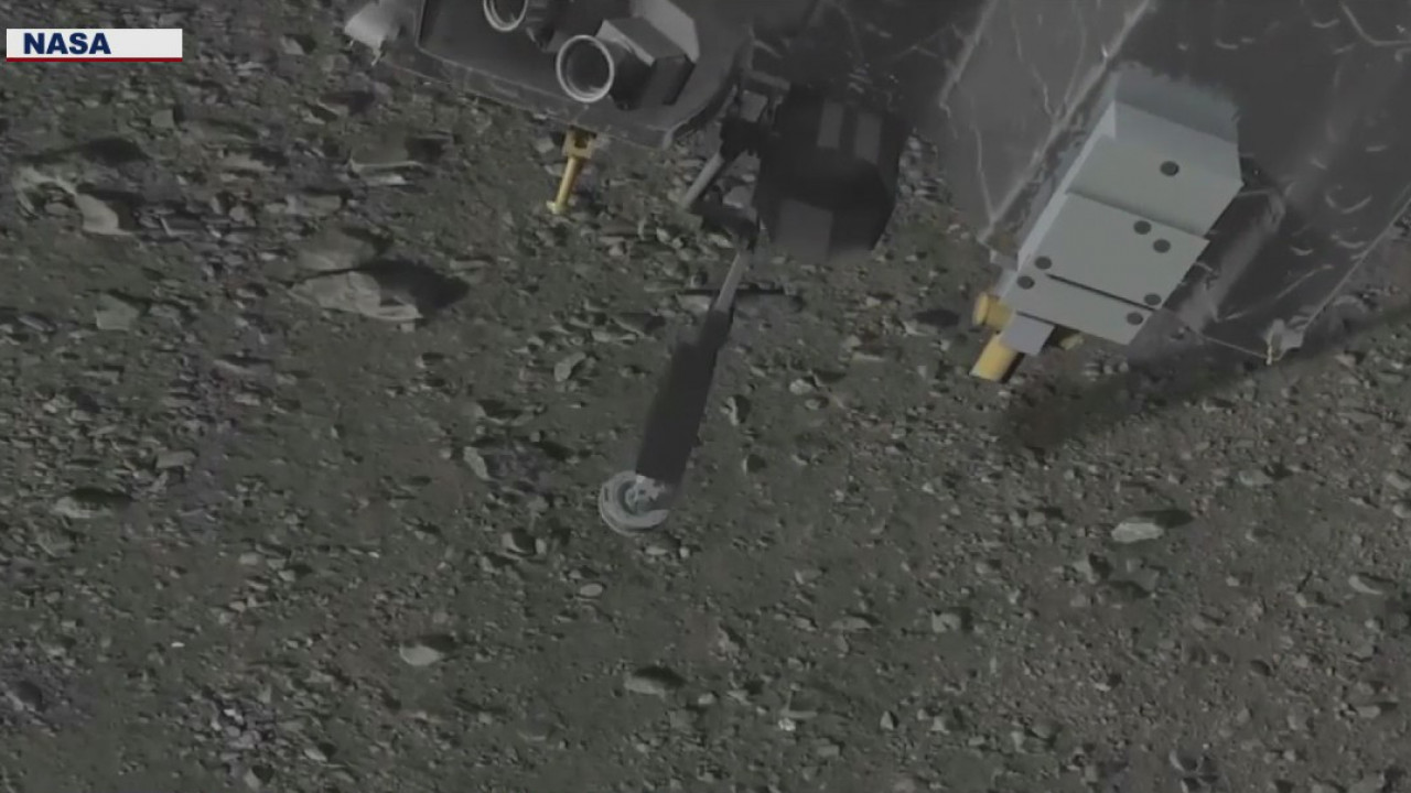 NASA makes history as spacecraft touches down on Bennu asteroid
