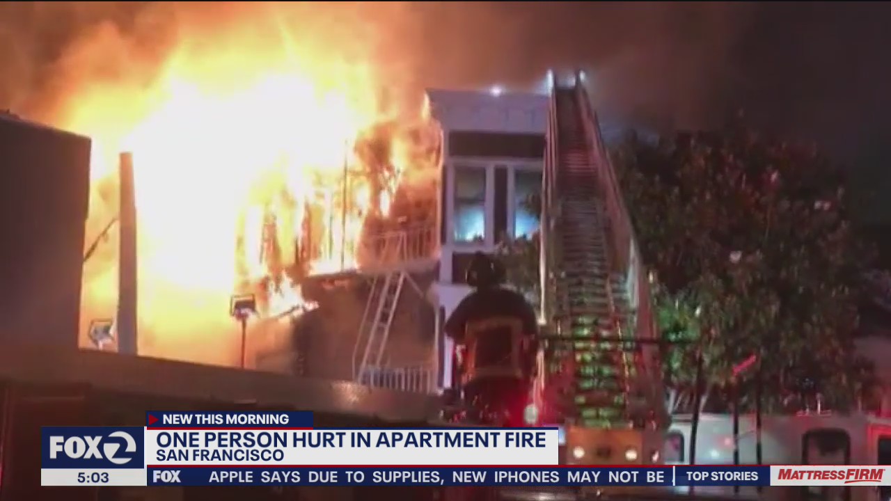 Fire in North Beach