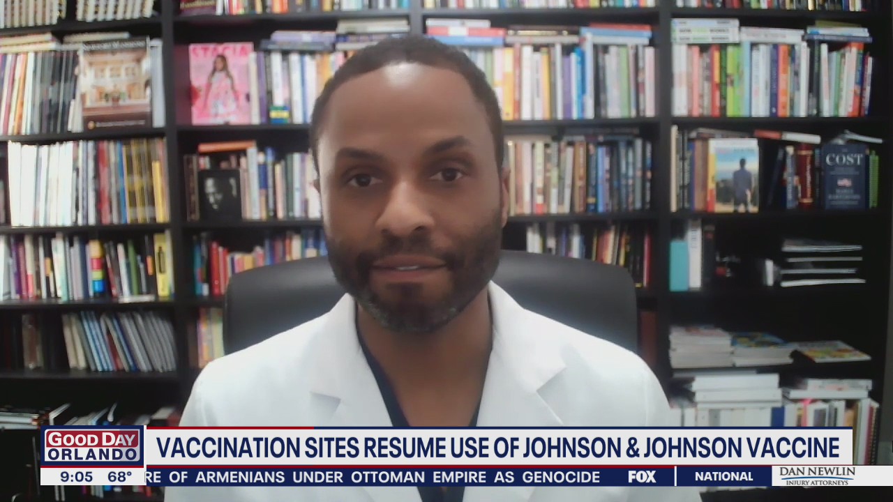 Doctor discusses the use of the Johnson & Johnson vaccine
