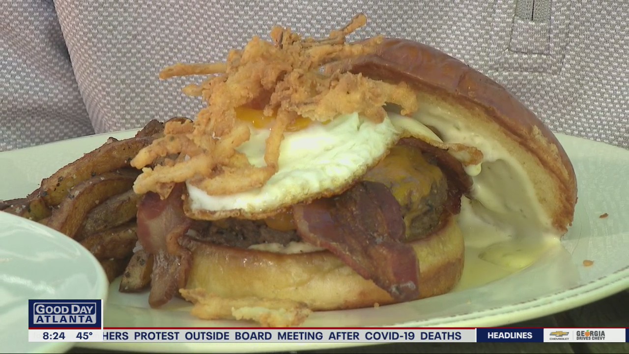 Burgers with Buck at Tucker's Hot Betty’s Breakfast Bar