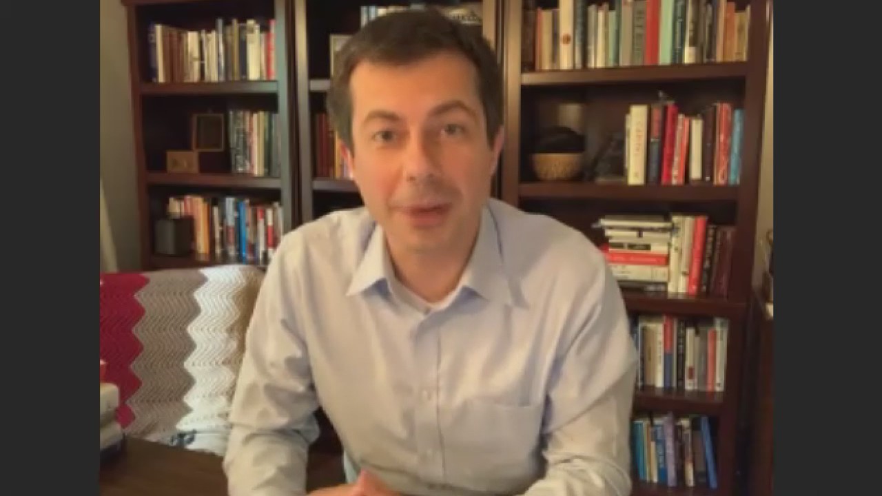 Pete Buttigieg and Michigan Democratic Chair Lavora Barnes talk presidential race