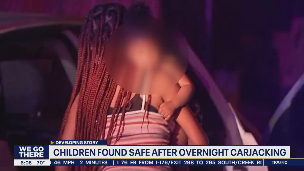 Police: Suspect in custody after car stolen with infant, child inside