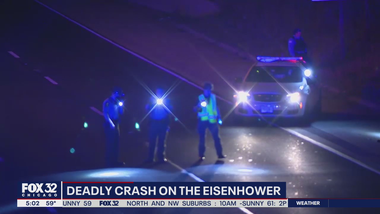 Man fatally struck by vehicle on Eisenhower Expressway