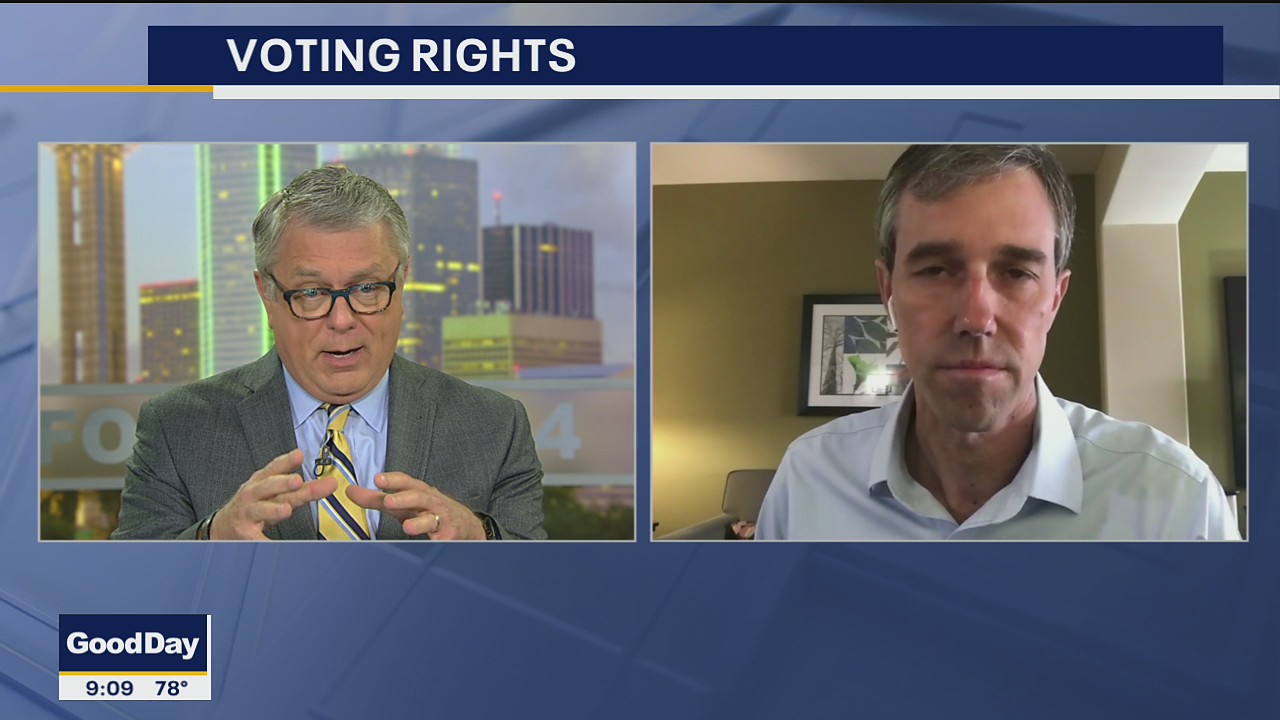 Beto O'Rourke speaks out against GOP-backed voting bill