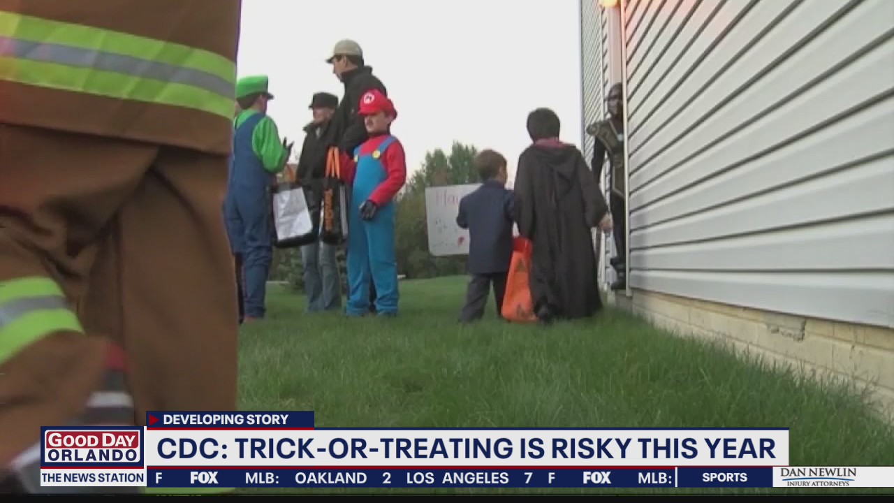CDC ranks trick-or-treating as a 'high-risk' Halloween activity