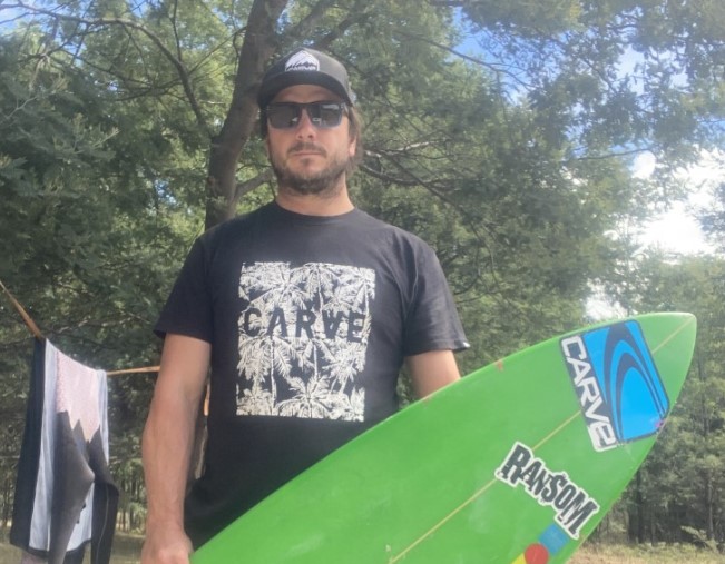 Surfer reunited with treasured board 4 years after losing it at sea