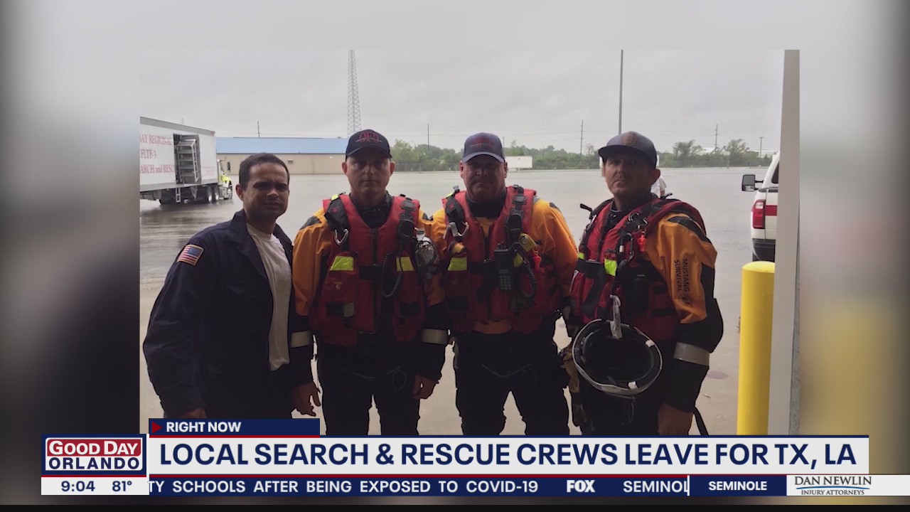 Central Florida firefighters head to Louisiana and Texas as Hurricane Laura approaches