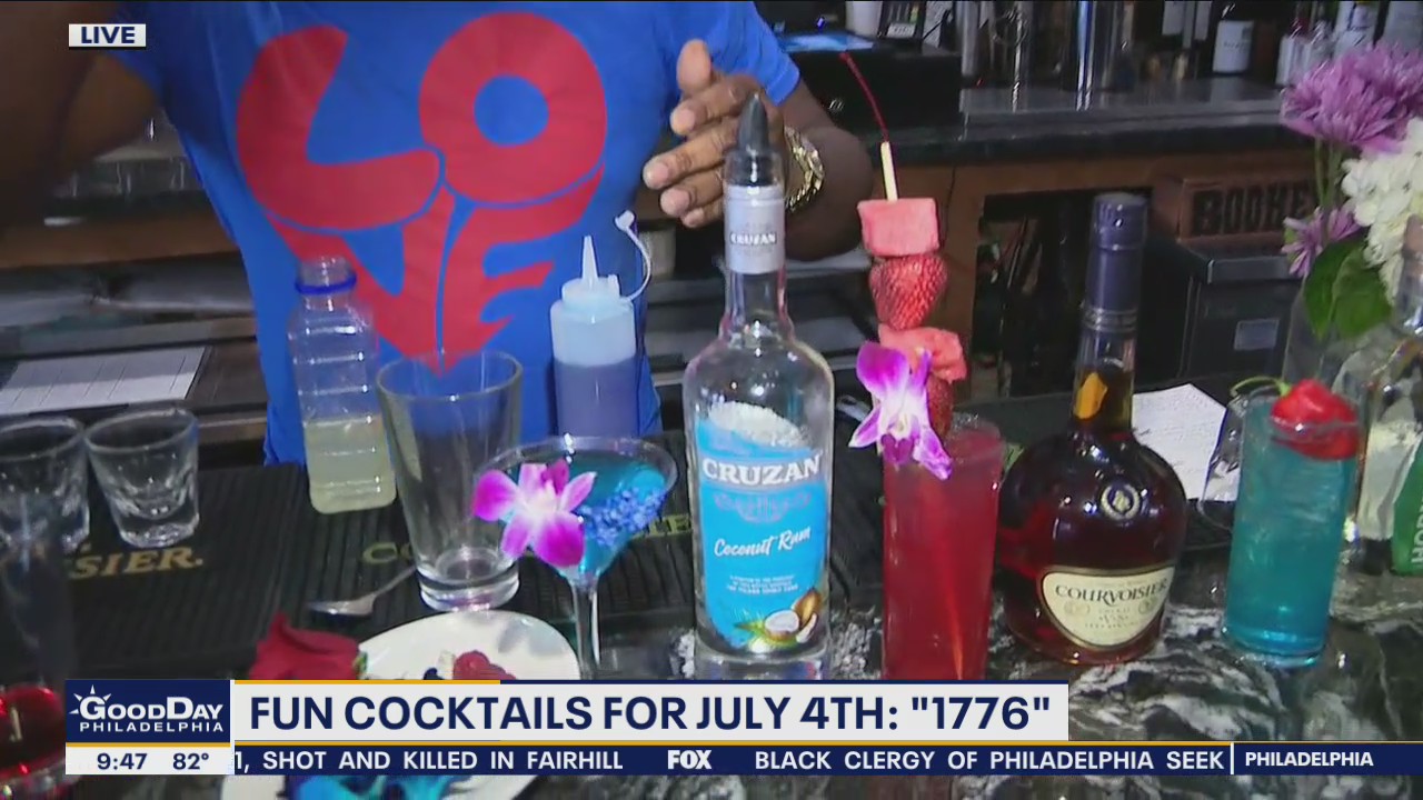 Fun cocktails to make for the Fourth of July