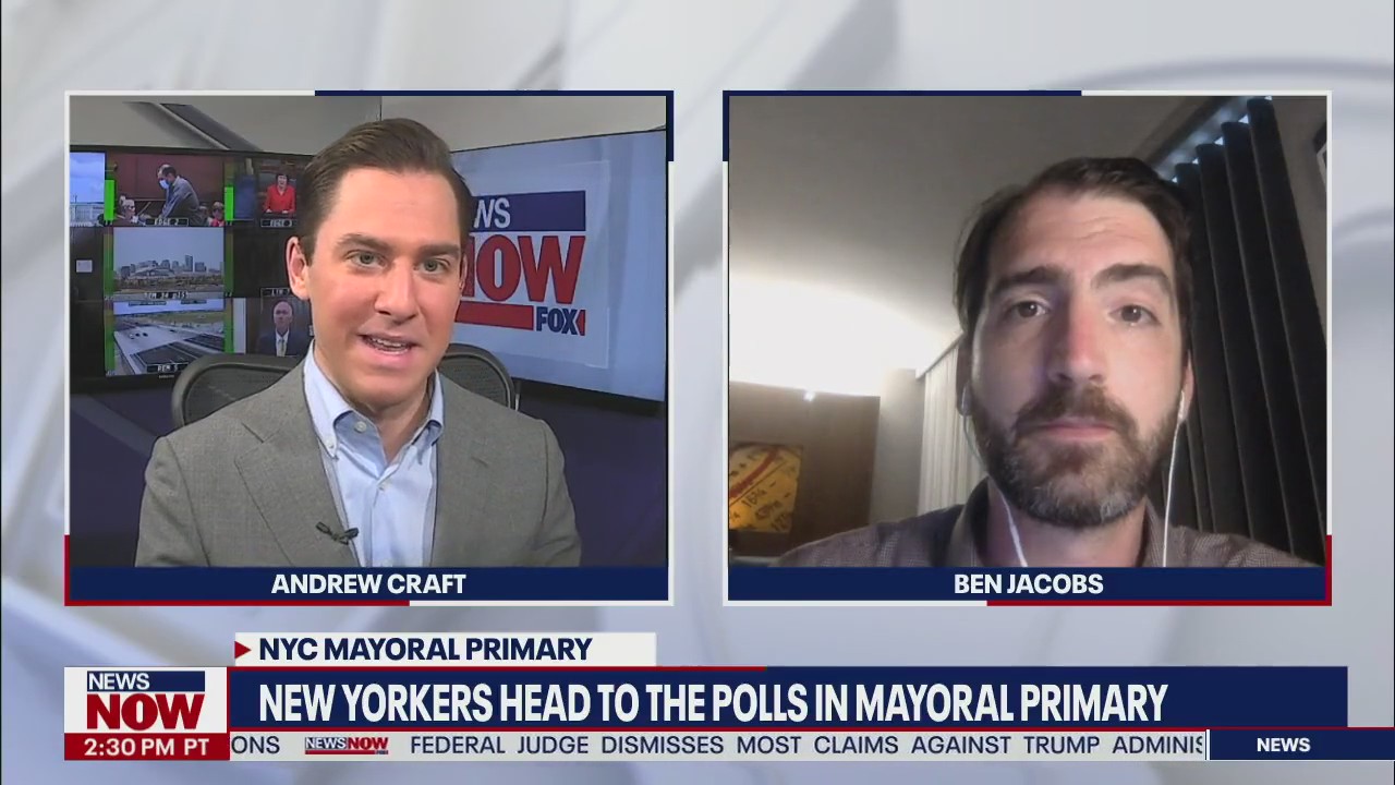 NewsNOW Interview BEN JACOBS NYC MAYORAL PRIMARY