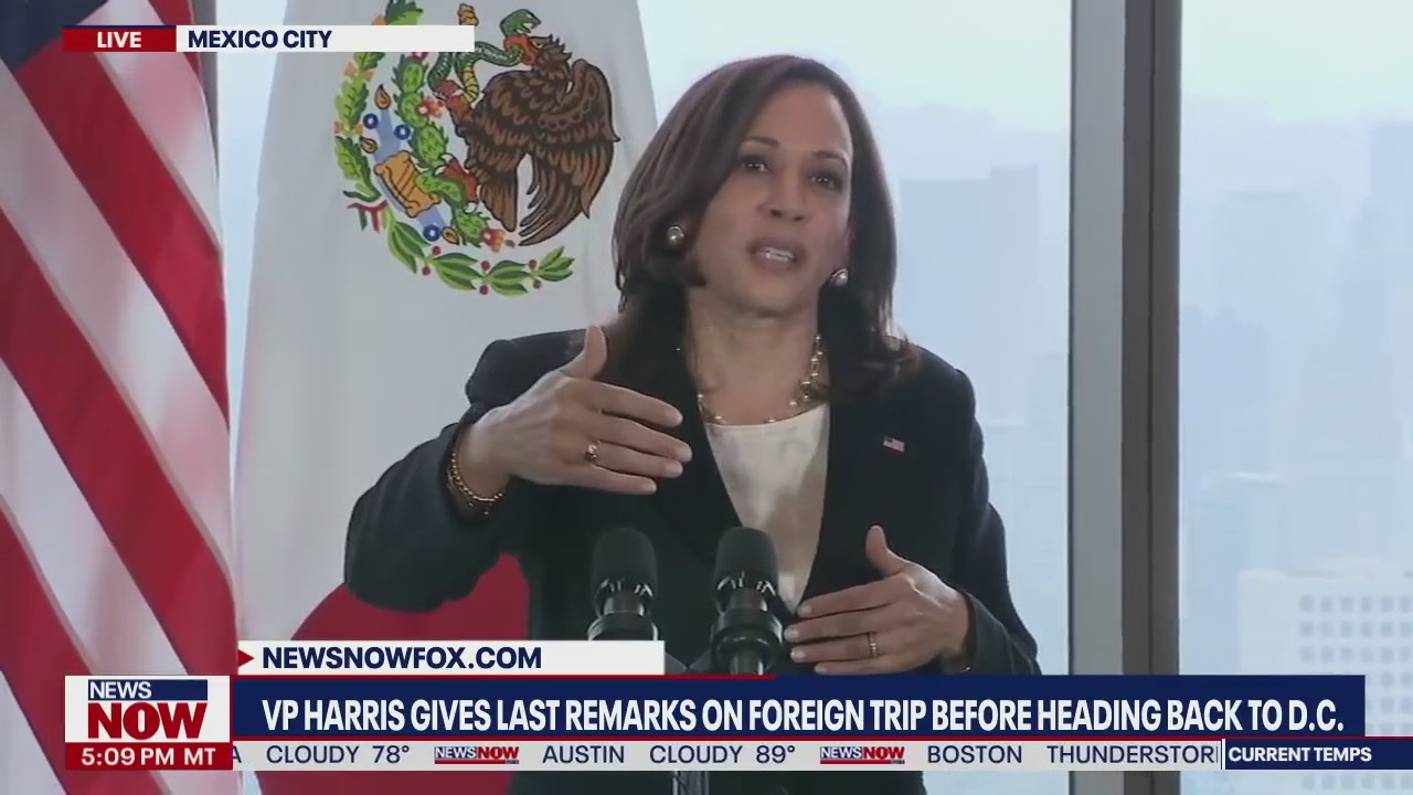 Kamala Harris on border visit: Want to stop immigration at "root cause"
